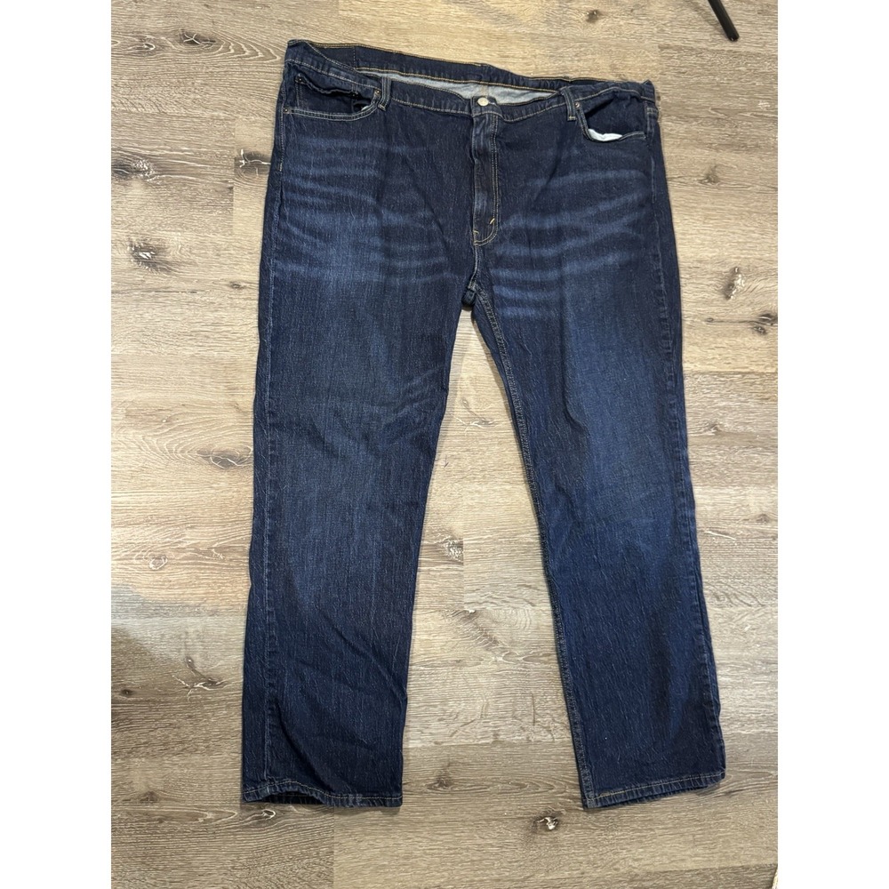 Levis 559 Dark Wash Jeans, Straight Leg 42x34
